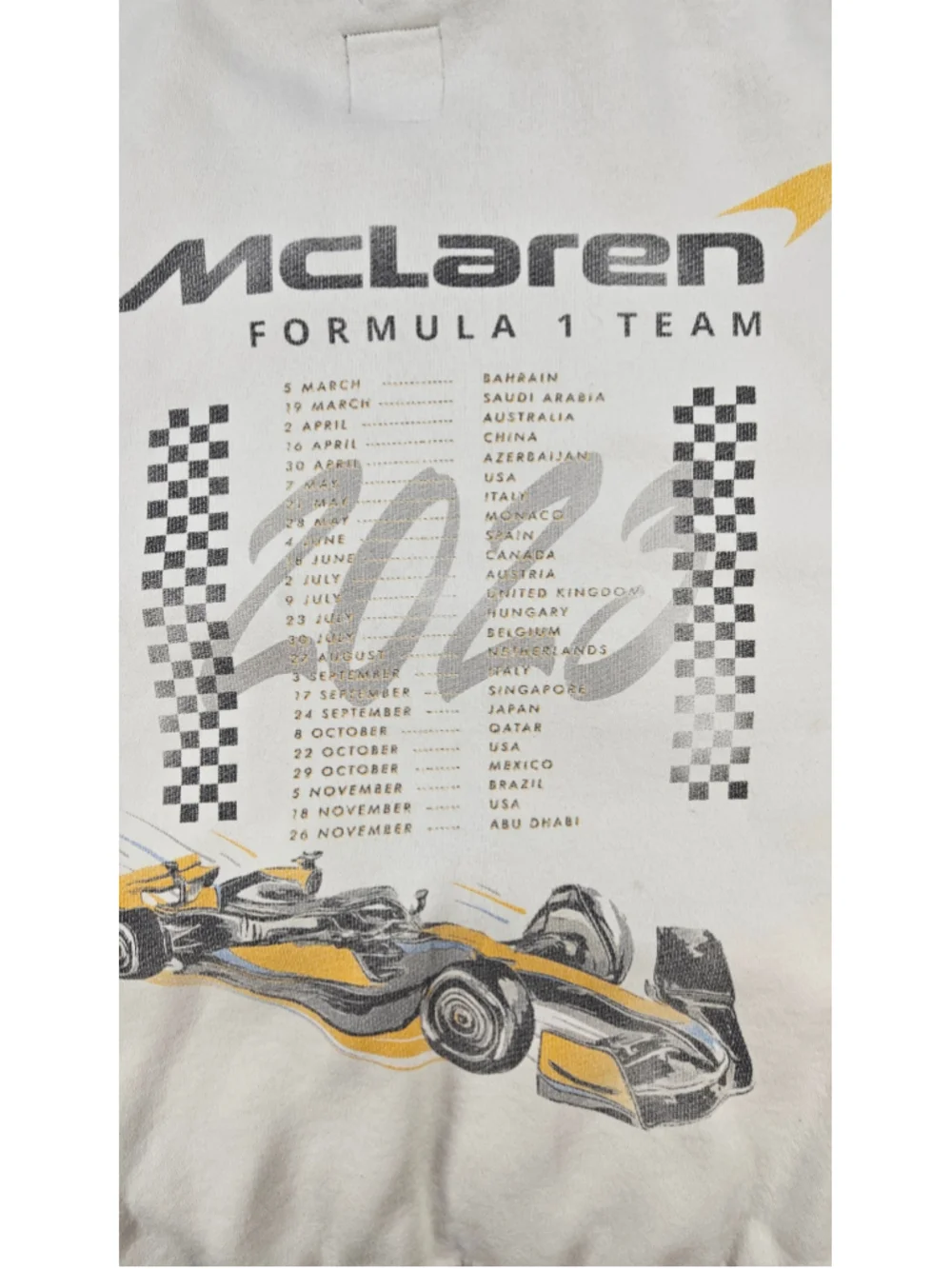 McLaren abercrombie fitch